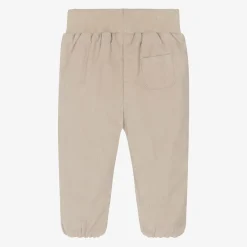 Baby Boys Beige Corduroy Trousers