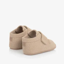 Baby Boys Beige Pre-Walker Shoes