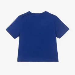 Baby Boys Blue Cotton EKD T-Shirt