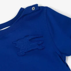 Baby Boys Blue Cotton EKD T-Shirt
