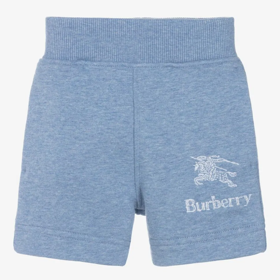 Baby Boys Blue Cotton Shorts