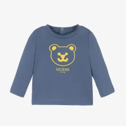 Baby Boys Blue Cotton Top