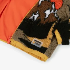 Baby Boys Brown Mountain Fleece Zip-up Top