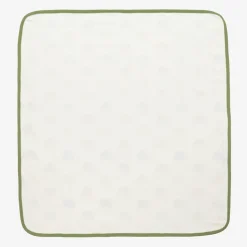 Baby Boys Ivory Cotton Dino Traffic Blanket (73cm)