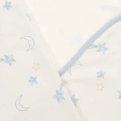 Baby Boys Ivory Starry Sky Cotton Blanket (73cm)
