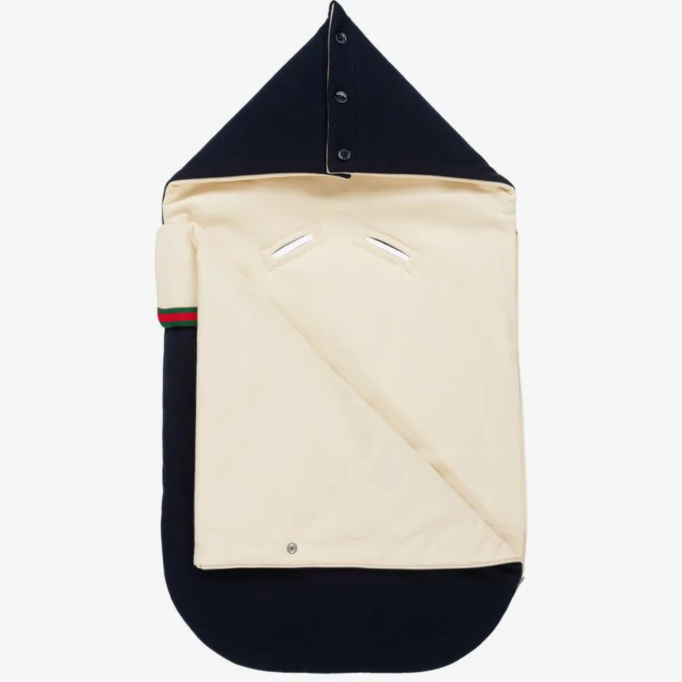 Baby Boys Navy Blue Interlocking G Nest (74cm)