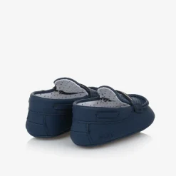 Baby Boys Navy Blue Pre-Walker Moccasins