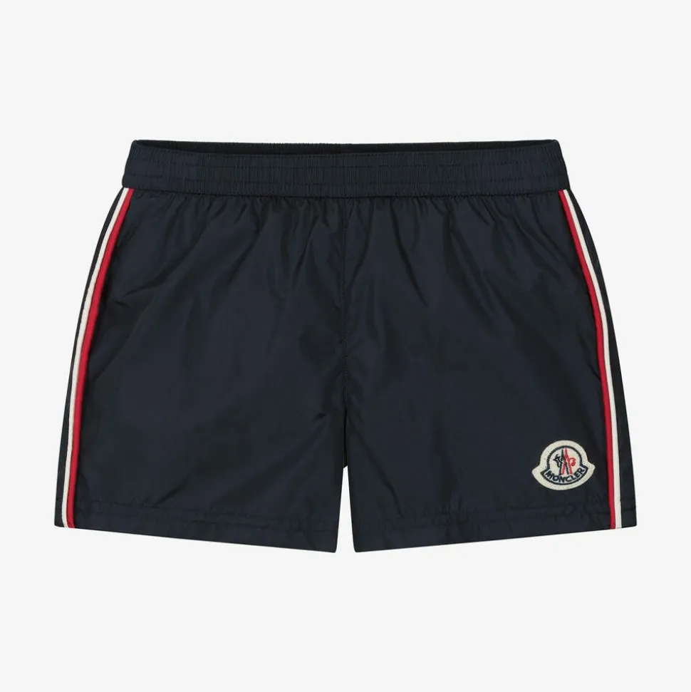 Baby Boys Navy Blue Swim Shorts