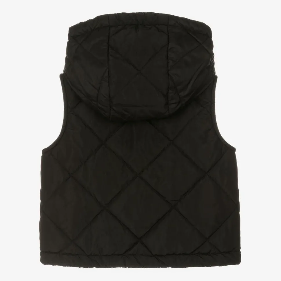 Baby Boys Vintage Check Reversible Gilet