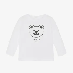 Baby Boys White Cotton Top