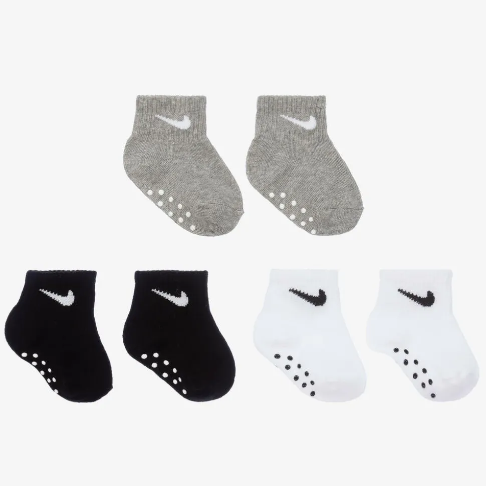 Baby Cotton Logo Socks (3 Pack)