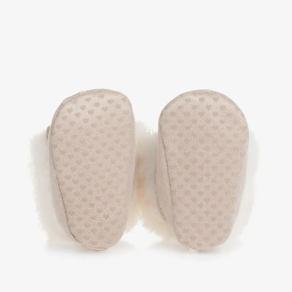 Baby Girls Beige Pre-Walker Boots