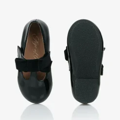 Baby Girls Black Patent Leather Shoes