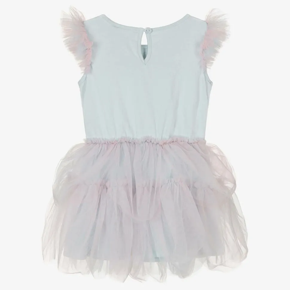 Baby Girls Blue Tulle Mermaid Costume