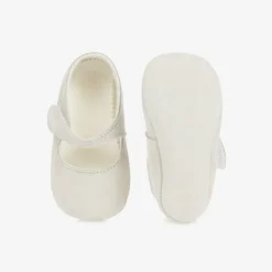 Baby Girls Grey Suede Pre-Walker Shoes