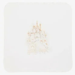 Baby Girls Ivory Cotton Blanket Gift Set