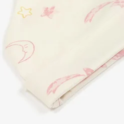 Baby Girls Ivory Cotton Starry Sky Hat