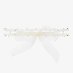 Baby Girls Ivory Lace Headband
