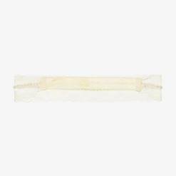 Baby Girls Ivory Lace Headband