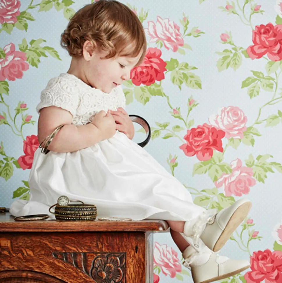Baby Girls Ivory Leather Pre-Walker Shoes