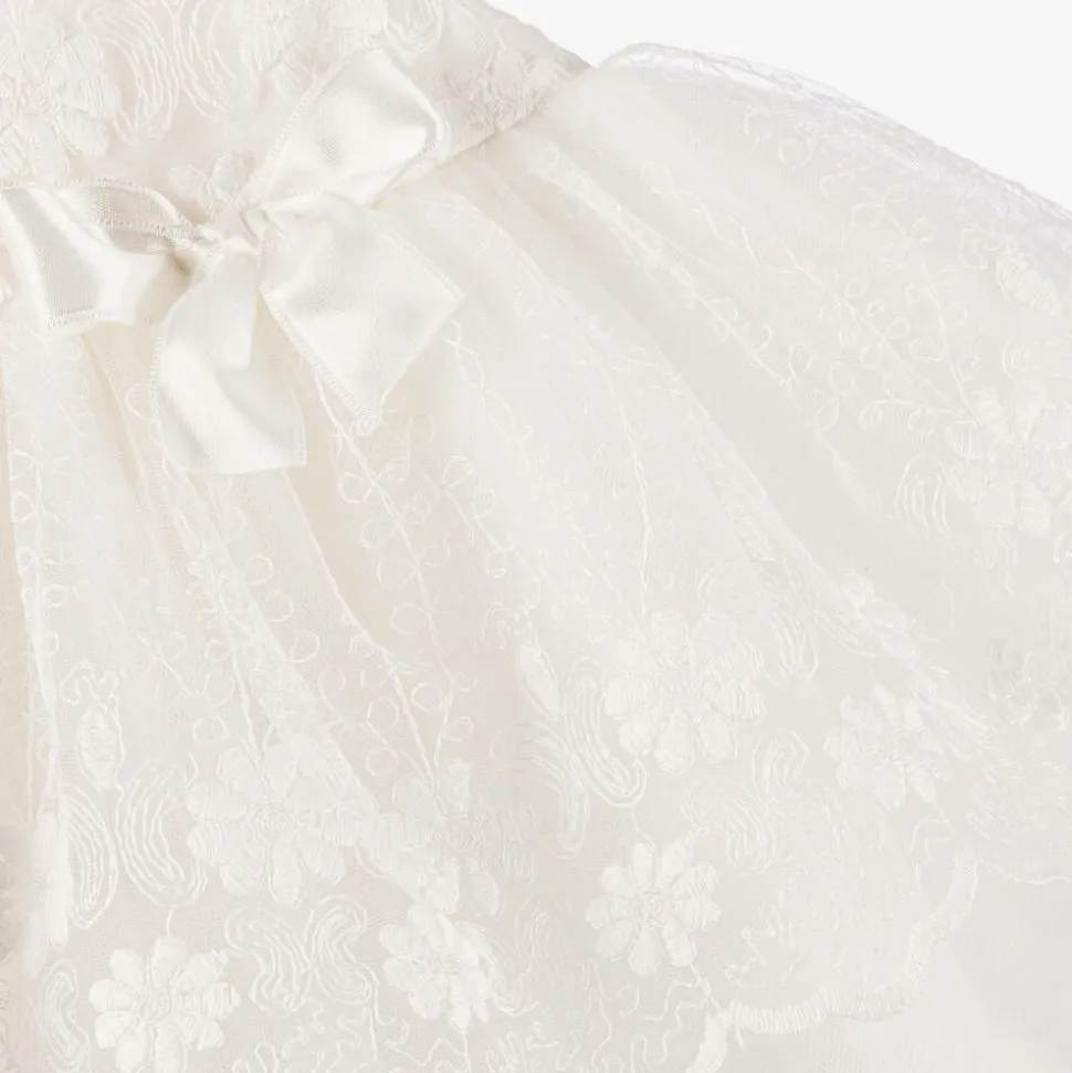 Baby Girls Ivory Tulle Dress Set