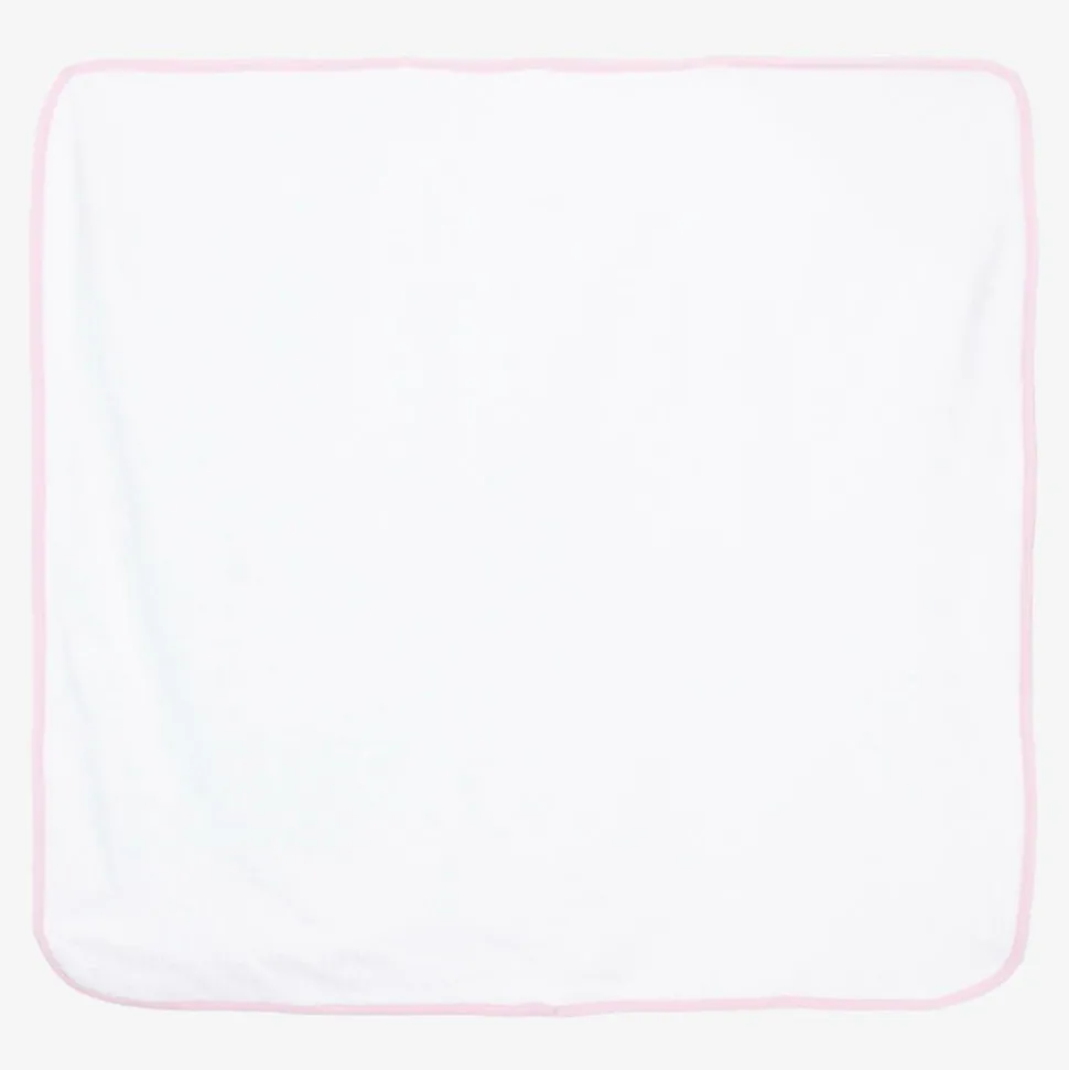 Baby Girls Pink Cotton Beary Best Friends Towel Set