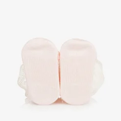 Baby Girls Pink Cotton Frilly Socks