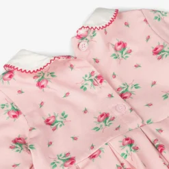 Baby Girls Pink Cotton Jersey Dress