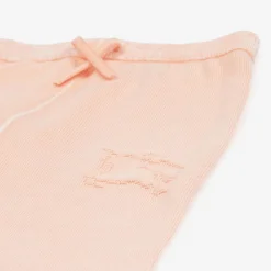 Baby Girls Pink Cotton Trouser Set