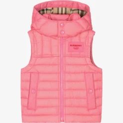 Baby Girls Pink Down Gilet