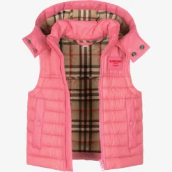 Baby Girls Pink Down Gilet