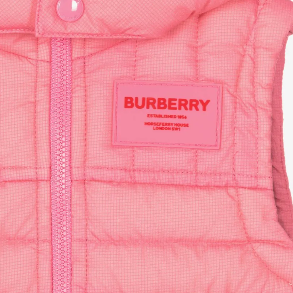Baby Girls Pink Down Gilet