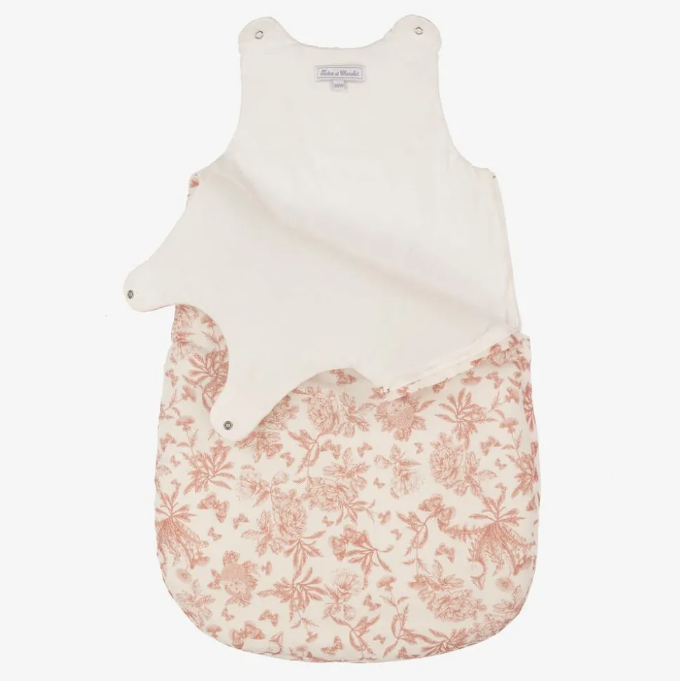 Baby Girls Pink Floral Sleeping Bag (67cm)