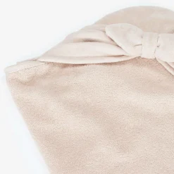 Baby Girls Pink Hooded Cotton Towel