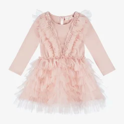 Baby Girls Pink Jersey & Tulle Tutu Dress