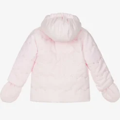 Baby Girls Pink Padded Jacket