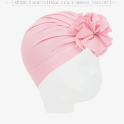 Baby Girls Pink Pima Cotton Hat