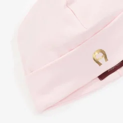 Baby Girls Pink Pima Cotton Layette Hat