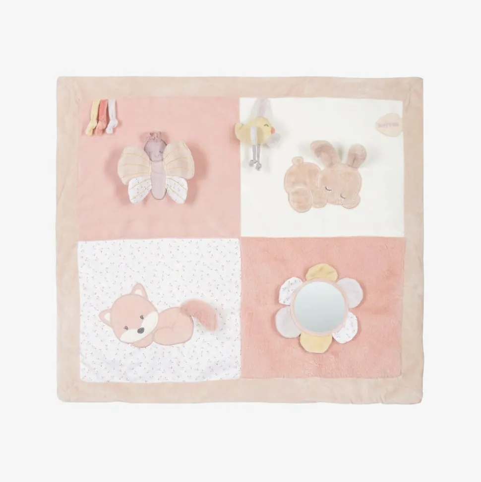 Baby Girls Pink Plush Playmat (80cm)