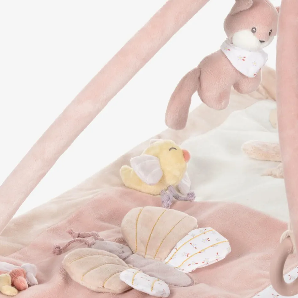 Baby Girls Pink Plush Playmat (80cm)