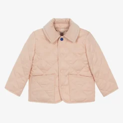 Baby Girls Pink Quilted Jacket