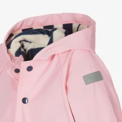 Baby Girls Pink Raincoat