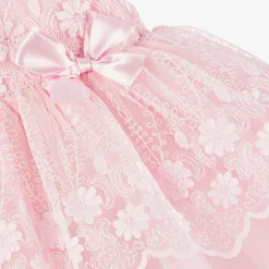 Baby Girls Pink Tulle Dress Set