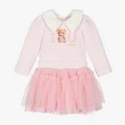 Baby Girls Pink Tulle Tutu Skirt Set