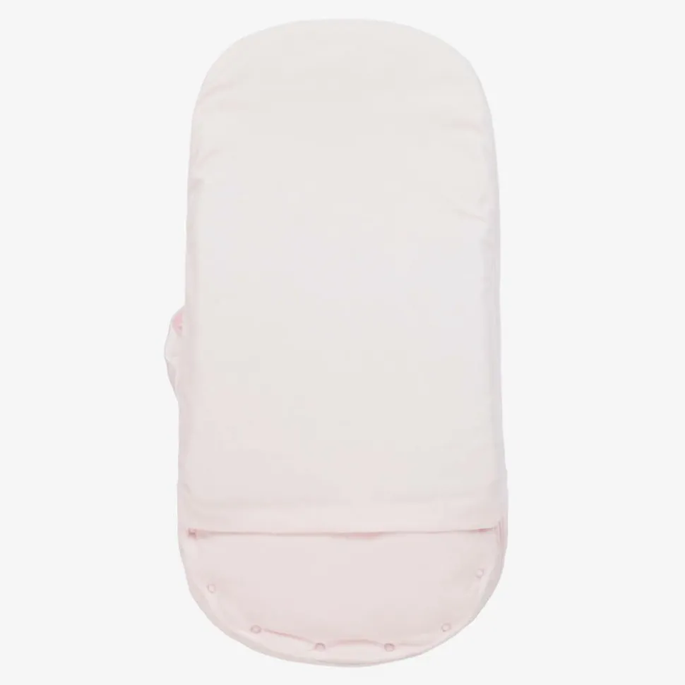 Baby Girls Pink Velour Nest (69cm)