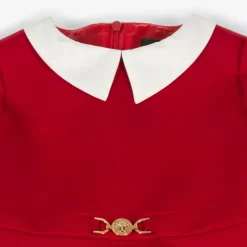 Baby Girls Red Milano Jersey Dress