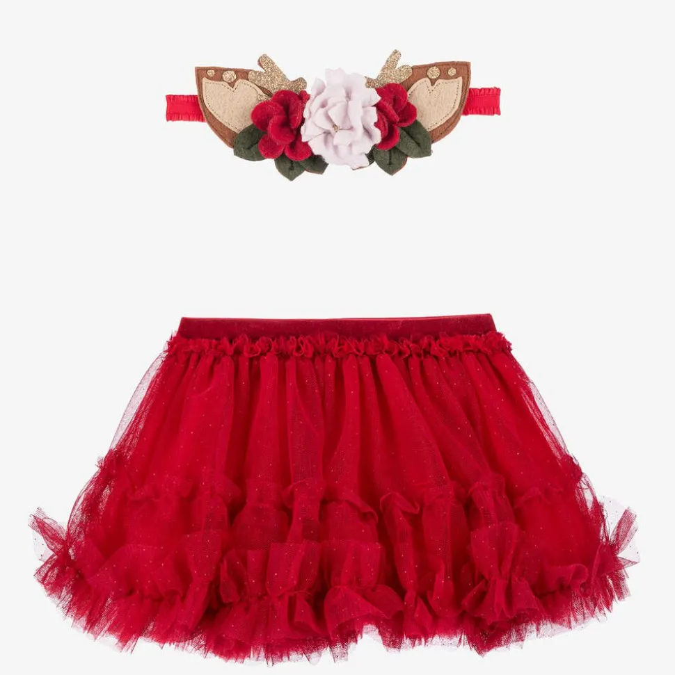 Baby Girls Red Tutu Skirt