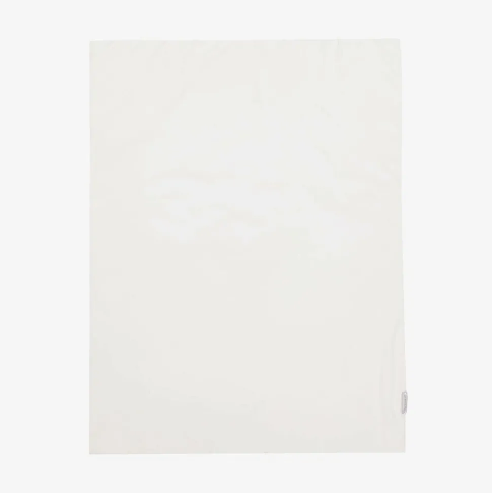 Baby Girls White & Pink Cotton Blanket (87m)