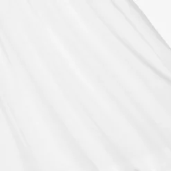 Baby Girls White Cotton Shirt Dress