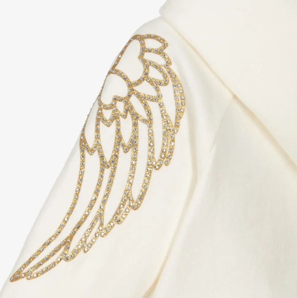 Baby Girls White Tracksuit